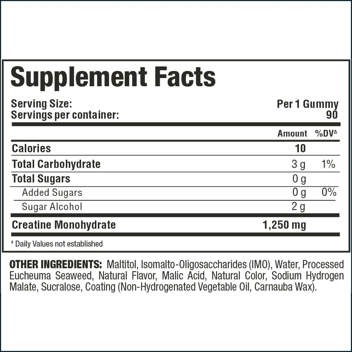 Allmax Creatine Gummies, 90 Gummies